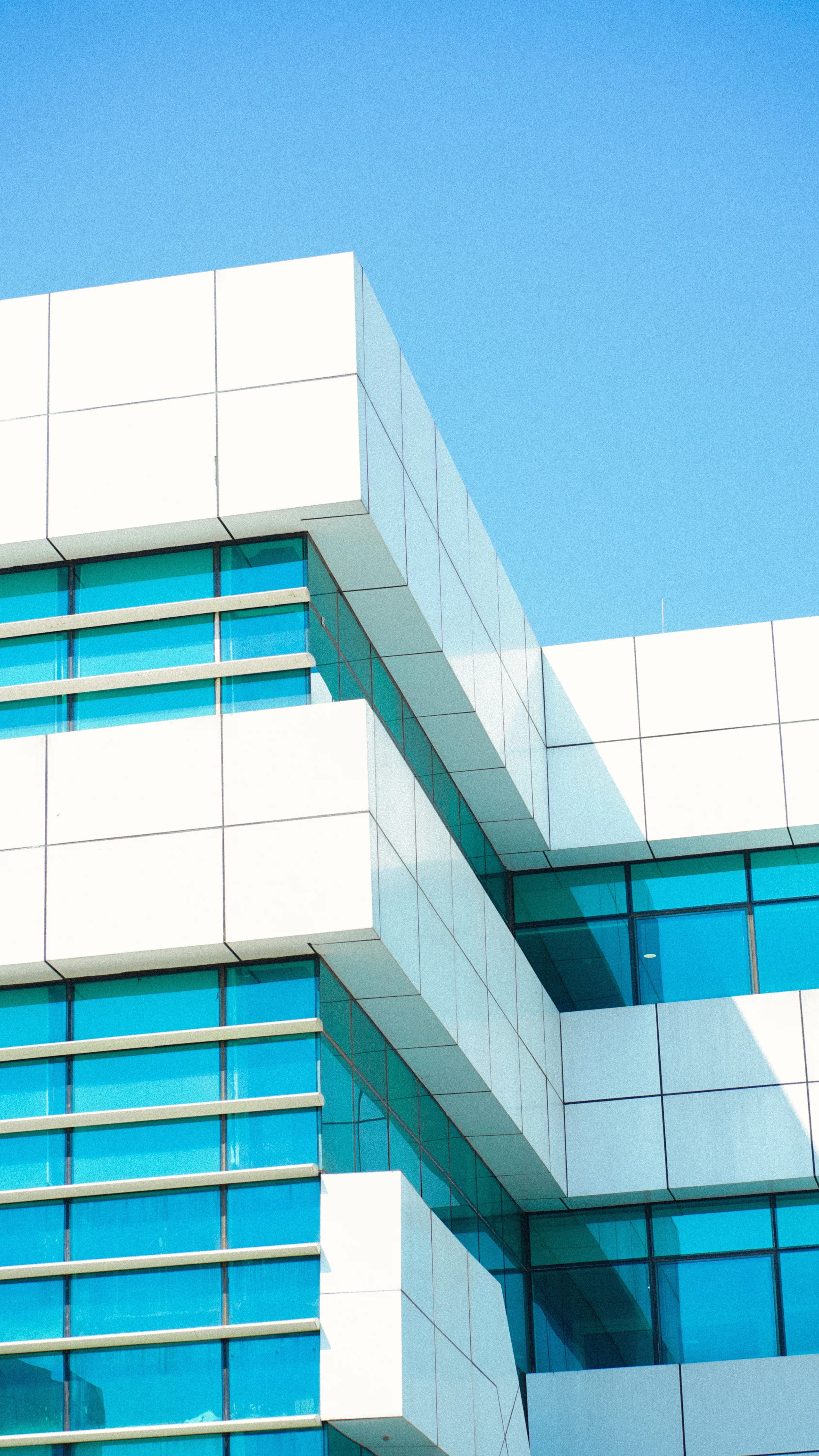 Détail architectural contemporain